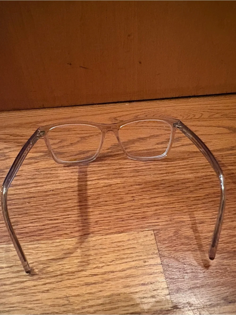 Saint Laurent Transparent Clear Frame Glasses